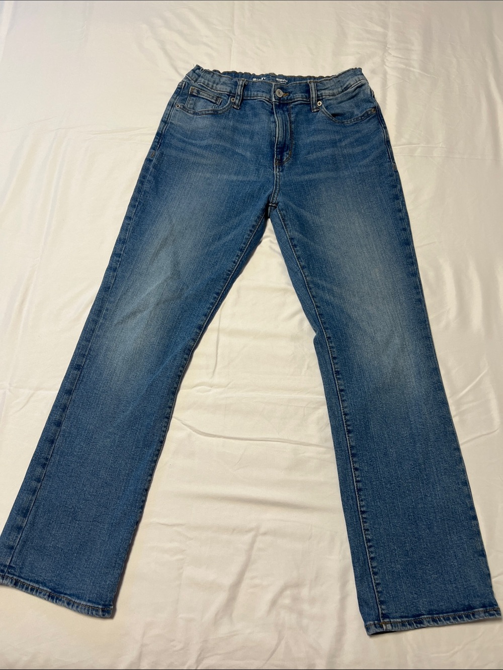 Old Navy Boys Blue Boot Cut Jeans